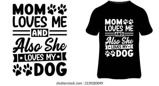 Mom t-shirt design for mother's day. Mother's day lettering and typography quote. T-shirt print template.