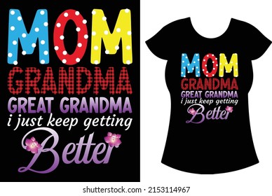 Mom T-shirt design. mom SVG t-shirt for the gift. 