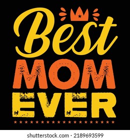 Mom T-shirt Design Vector File
