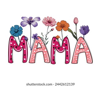 mom t-shirt, mother's day mom design 