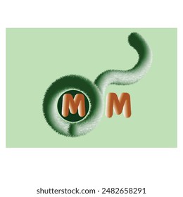 diseño de tipografía de mamá para su especiación 