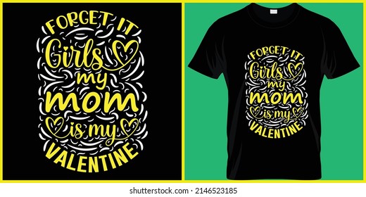 Mom typography t shirt design vector you can use for print