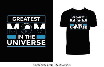 Mom Typography T Shirt Design. 