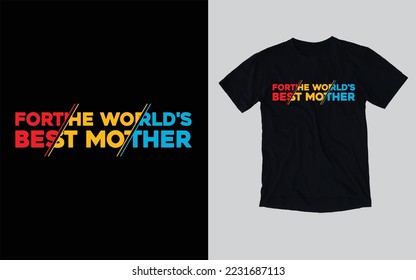 Mom typography t-shirt design. Mother's day t-shirt design, Love mom