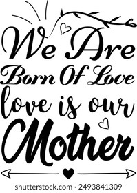 Mom vector design, Mother's day t-shirt design 