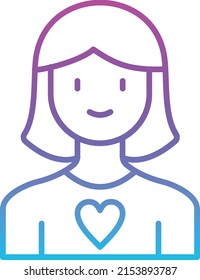 Mom vector icon. Can be used for printing, mobile and web applications.