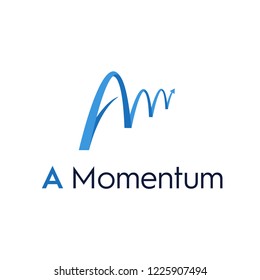 Momentum Logo Vector