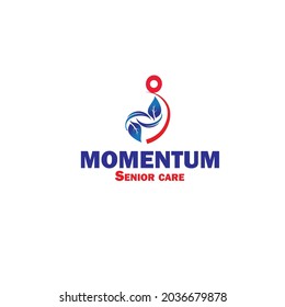 Momentum Senior Care Logo , Logo Design For Senior Care 