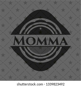 Momma realistic dark emblem