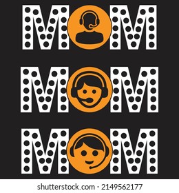 Mom-Mother's Day T-shirt And SVG Design Bundle, Vector File, can you download.