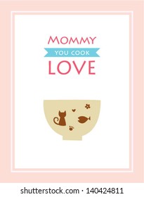 mommy love bowl