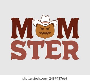 Momster, Halloween, Ghost, Spooky Season, witch, Halloween Funny, t shirt