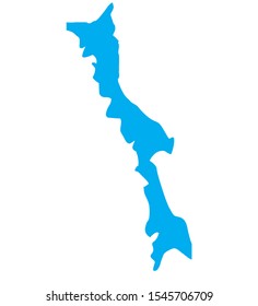 mon region map in myanmar