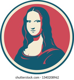 Mona Lisa Leonardo Da Vinci Painting Symbol