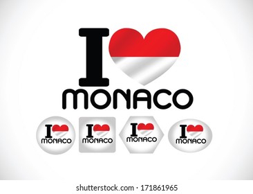 Monaco  flag themes idea design
