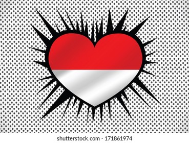 Monaco  flag themes idea design
