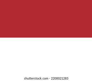 Monaco hand drawn flag, EUR hand drawn