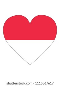 Monaco Love Flag