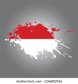 Monaco Vector paint stain