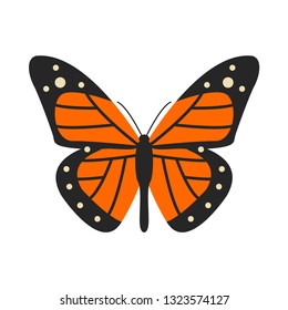 monarch flat icon.You can be used monarch icon for several purposes like: websites, UI, UX, print templates, presentation templates, promotional materials, web and mobile phone apps