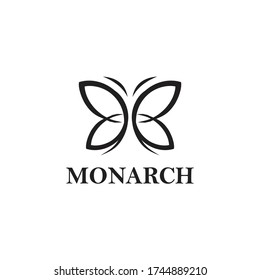 Monarch Logo Vector and Animal Templates