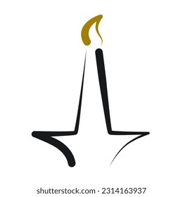 Monas icon logo vector art