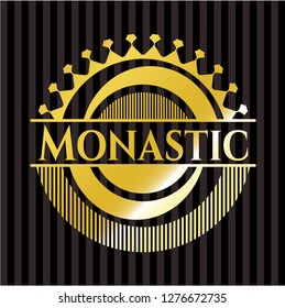 Monastic gold badge