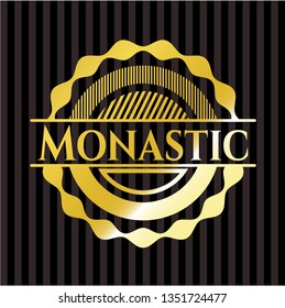 Monastic golden badge
