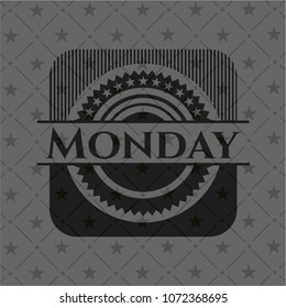  Monday black emblem