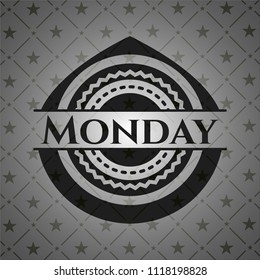 Monday dark badge