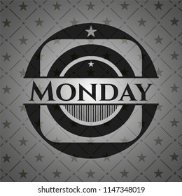 Monday dark badge
