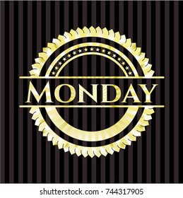 Monday gold emblem