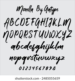 Monella is a stylish and dainty script font. It is suitable for any projects such as: logos, branding projects, label, photography, watermark, special events.