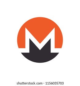 monero coin XMR Cryptocurrency logo vector