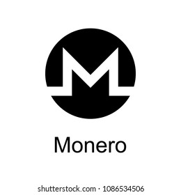 monero icon. Element of currency for mobile concept and web apps. Detailed monero icon can be used for web and mobile. Premium icon on white background