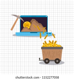 monero mining set icons