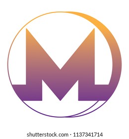 monero symbol design