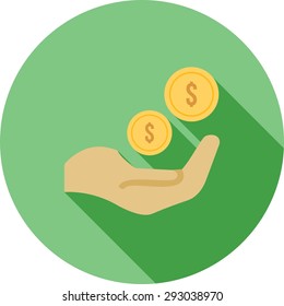 Monetary, funds, money, icon vector image.Can also be used for banking, finance, business. Suitable for web apps, mobile apps and print media.