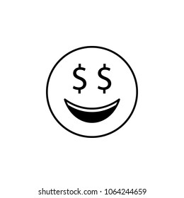 monetary icon. Detailed set of avatars of professions icons. Premium quality line graphic design. One of the collection icons for websites, web design, mobile app on white background