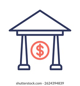 Monetary Icon Element For Design
