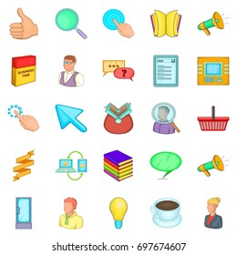 Monetary icons set. Cartoon set of 25 monetary vector icons for web isolated on white background