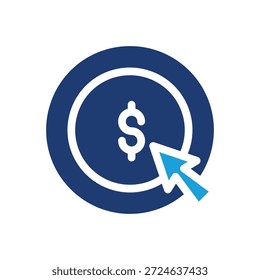 monetization colored icon vector design good for web or mobile app