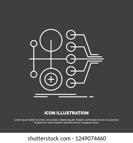 monetization, finance, money, transfer, value Icon. Line vector symbol for UI and UX, website or mobile application