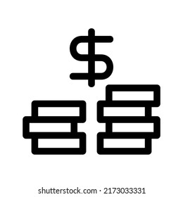 monetization icon or logo isolated sign symbol vector illustration - high quality black style vector icons
