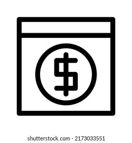 monetization icon or logo isolated sign symbol vector illustration - high quality black style vector icons
