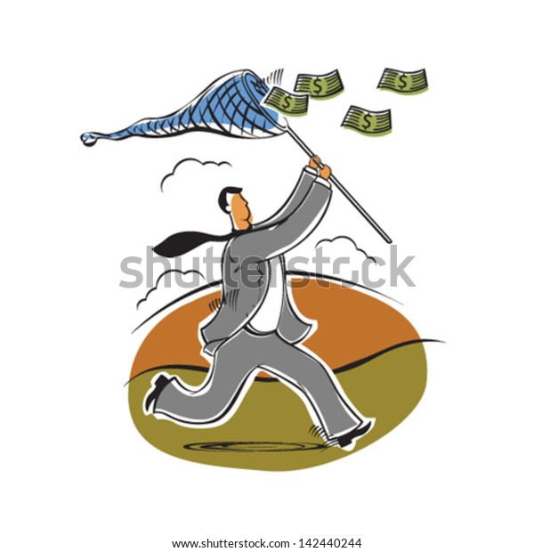 Money Stock Vector (Royalty Free) 142440244