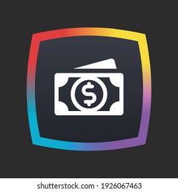 Money - App Icon Button