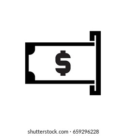 money and ATM icon