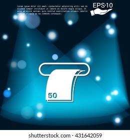 money ATM. symbol issuing or receiving money from an ATM. financial icon. money is given.