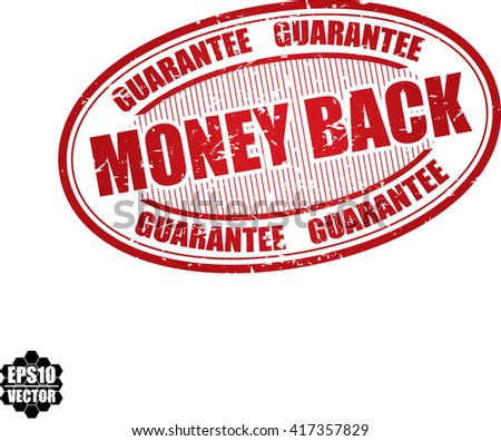 Money back grunge stamp.Vector